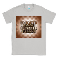 Moon Dust educated motivated elevated melanated Classic Tee - MaliasSmallBusiness