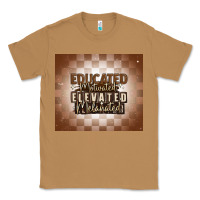 Toasted Coconut educated motivated elevated melanated Classic Tee - MaliasSmallBusiness