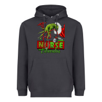 Smoke grinch hand nurse educator Heavyweight Hoodie - NancyCooperArtShop