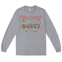Heather Grey my class is full of sweet hearts Long Sleeve Tee - MaliasSmallBusiness