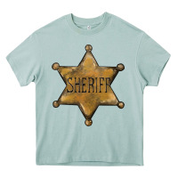 Arona sheriff star Heavy Core Tee - BarkalooDesign