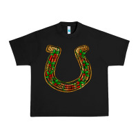 Black Christmas Horseshoe Urban Heavy Tee - Jasminsmagicworld