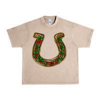 Christmas Horseshoe Urban Heavy Tee | Teevron