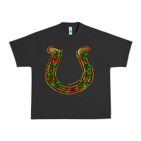 Pigment Black Christmas Horseshoe Urban Heavy Tee - Jasminsmagicworld