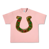 Salmon Christmas Horseshoe Urban Heavy Tee - Jasminsmagicworld