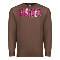 Chestnut Fighter Breast Cancer Premium Sweatshirt - NancyCooperArtShop