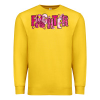 Lemon Fighter Breast Cancer Premium Sweatshirt - NancyCooperArtShop