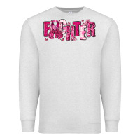 Fighter Breast Cancer Premium Sweatshirt | Teevron