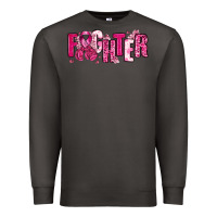 Smoke Fighter Breast Cancer Premium Sweatshirt - NancyCooperArtShop