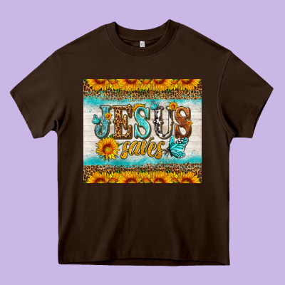 Jesus Saves Tumbler Heavy Core Tee Designed By Hra Design Shop