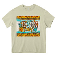 Mossy jesus saves tumbler Heavy Core Tee - HRA Design Shop