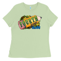 Matcha fourth grade dude Ladies Tee - RanaPortraitStore