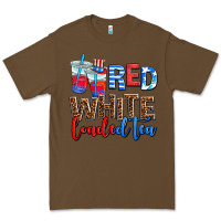 Cacao Red white loaded tea Premium Tee - AdoDesignShop
