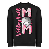 Black volleyball mom Heavyweight Sweatshirt - MaliasSmallBusiness