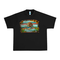 Black cactus turquoise serape leopard mexican flag Urban Heavy Tee - Jasminsmagicworld
