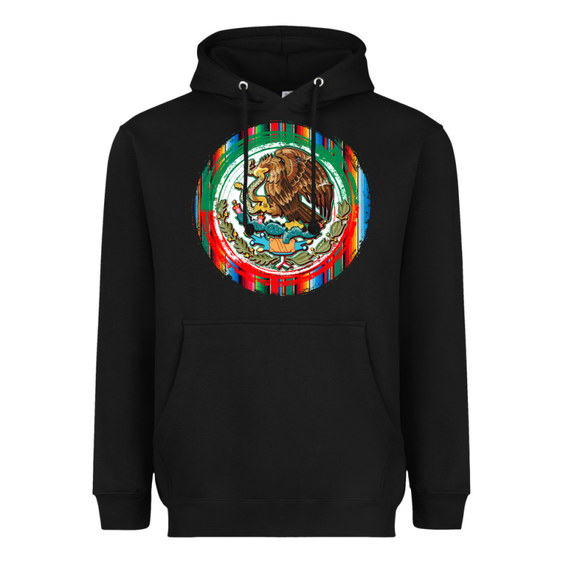 Mexico Coat Of Arms Heavyweight Hoodie by texasbilliewilder | Teevron