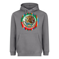 Storm Mexico Coat of Arms Heavyweight Hoodie - texasbilliewilder