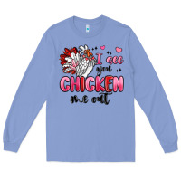 Colony Blue i see you chicken out Long Sleeve Tee - MaliasSmallBusiness