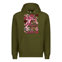 Army Green Cupid's dating service Valentine's Day Premium Hoodie - HowdyJamesFarm