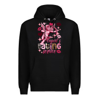 Black Cupid's dating service Valentine's Day Premium Hoodie - HowdyJamesFarm