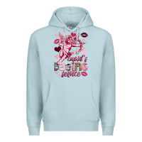 Blue Mist Cupid's dating service Valentine's Day Premium Hoodie - HowdyJamesFarm