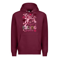Cupid's Dating Service Valentine's Day Premium Hoodie | Teevron
