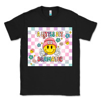 Black a little bit dramatic retro Classic Tee - MaliasSmallBusiness