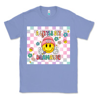 Colony Blue a little bit dramatic retro Classic Tee - MaliasSmallBusiness