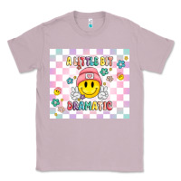 Lilac a little bit dramatic retro Classic Tee - MaliasSmallBusiness