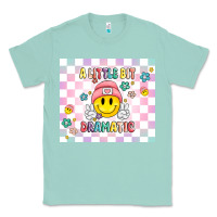 Seafoam a little bit dramatic retro Classic Tee - MaliasSmallBusiness