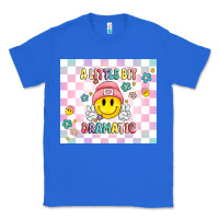 True Royal a little bit dramatic retro Classic Tee - MaliasSmallBusiness