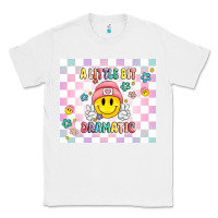 White a little bit dramatic retro Classic Tee - MaliasSmallBusiness