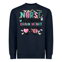 Navy nurse practitioner Heavyweight Sweatshirt - MaliasSmallBusiness