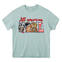 Arona All American girl with cowgirl Heavy Core Tee - Neo Western