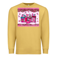 Antique Gold Breast Cancer coffee cups Premium Sweatshirt - NancyCooperArtShop