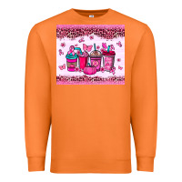 Carrot Breast Cancer coffee cups Premium Sweatshirt - NancyCooperArtShop