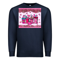 Breast Cancer Coffee Cups Premium Sweatshirt | Teevron