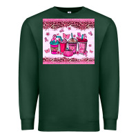 Sports Green Breast Cancer coffee cups Premium Sweatshirt - NancyCooperArtShop