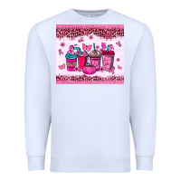 White Breast Cancer coffee cups Premium Sweatshirt - NancyCooperArtShop