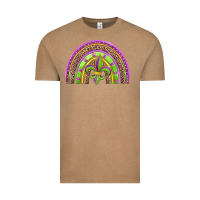 Vintage Coffee mardi gras rainbow Vintage Tee - Jasminsmagicworld