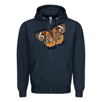 Navy If Creation Sings Your Praises So Will I Zipper Hoodie - LillyAllenDesigns