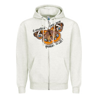 Oatmeal Heather If Creation Sings Your Praises So Will I Zipper Hoodie - LillyAllenDesigns