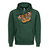 Sports Green If Creation Sings Your Praises So Will I Zipper Hoodie - LillyAllenDesigns