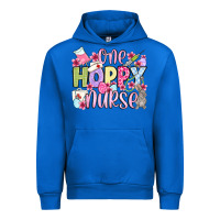 Cobalt Easter Day One hoppy Nurse Urban Hoodie - OliviaCreatesArt