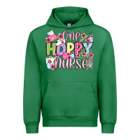 Emerald Easter Day One hoppy Nurse Urban Hoodie - OliviaCreatesArt