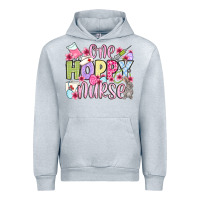 Heather Grey Easter Day One hoppy Nurse Urban Hoodie - OliviaCreatesArt