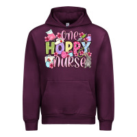 Mauve Wine Easter Day One hoppy Nurse Urban Hoodie - OliviaCreatesArt