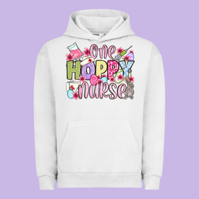 Easter Day One Hoppy Nurse Urban Hoodie Designed By Oliviacreatesart