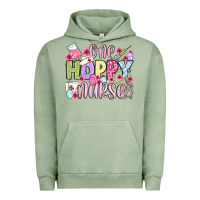 Pigment Oil Green Easter Day One hoppy Nurse Urban Hoodie - OliviaCreatesArt