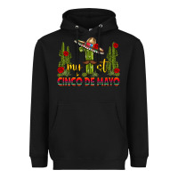 Black My 1st Cinco De Mayo Heavyweight Hoodie - texasbilliewilder